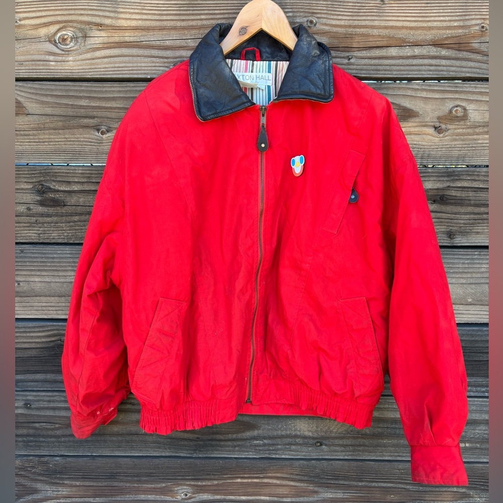 Vintage South Korean bomber jacket size small